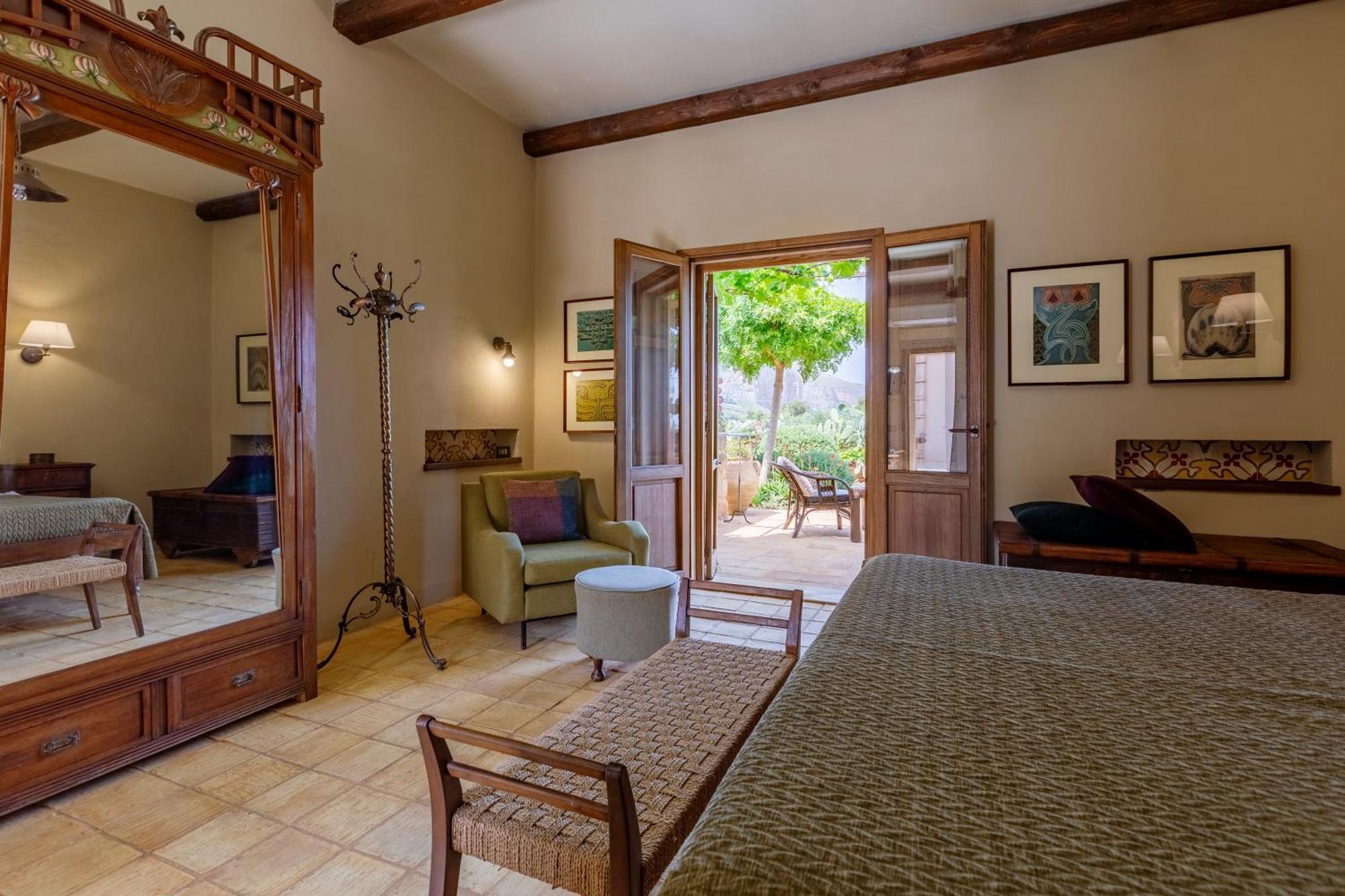 Bed and Breakfast Baglio Giammaccaro Castelluzzo Exterior foto